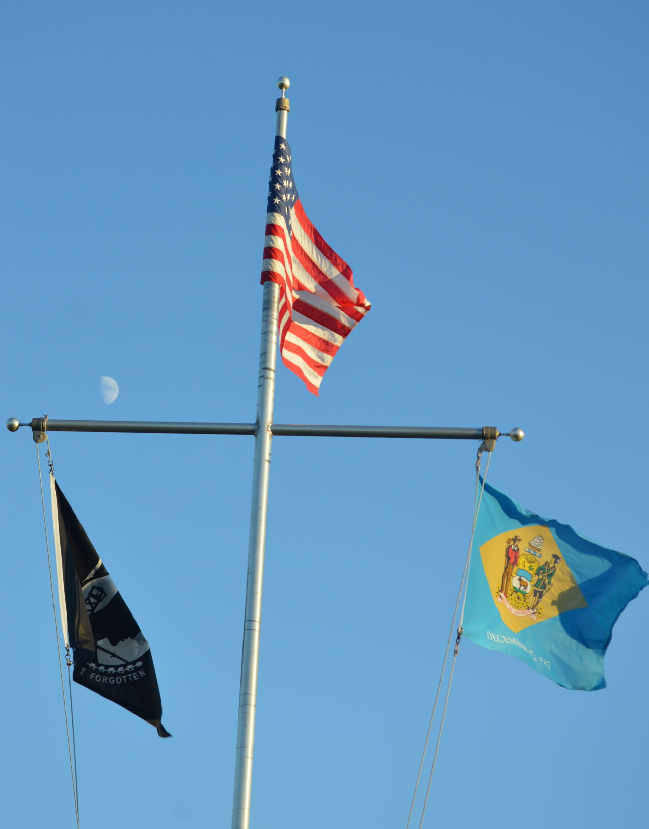 USA, Delaware, POW/MIA flag
